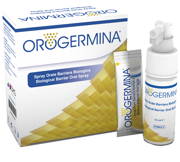 OROGERMINA SPRAY ORALE 2 FLACONI X 10 ML + 2 BUSTINE 1,15 G DI LIOFILIZZATO + 2 NEBULIZZATORI ORALI - Newepa Srl