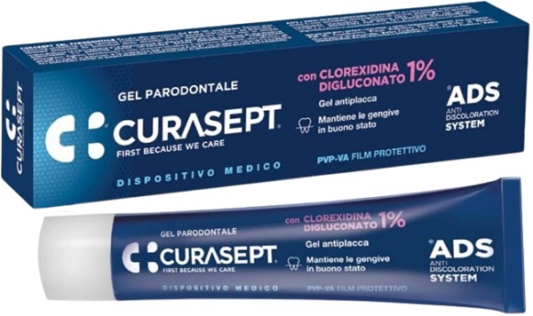 CURASEPT ADS GEL PARODONTALE CLOREXIDINA DIGLUCONATO 1% 30 ML - Newepa Srl