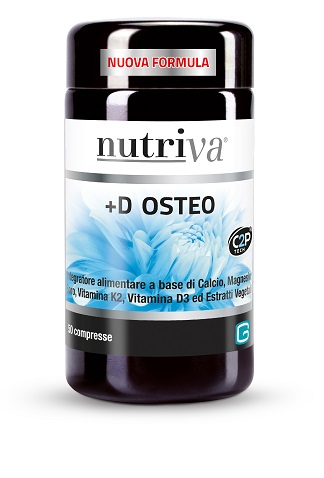 NUTRIVA +D OSTEO 60 COMPRESSE - Newepa Srl