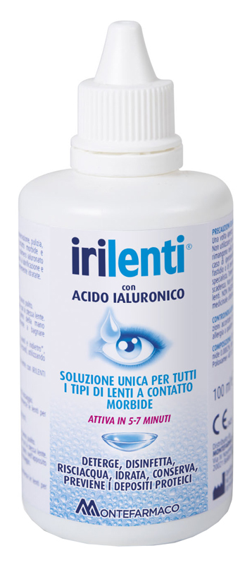 SOLUZIONE UNICA PER LENTI A CONTATTO IRILENTI 100ML - Newepa Srl