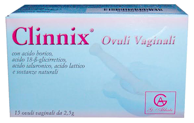 SANOCLIN 15 OVULI VAGINALI 2,5 G - Newepa Srl