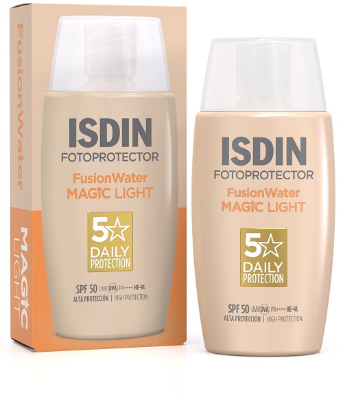 FUSION WATER MAGIC COLOR LIGHT SPF50 50 ML - Newepa Srl