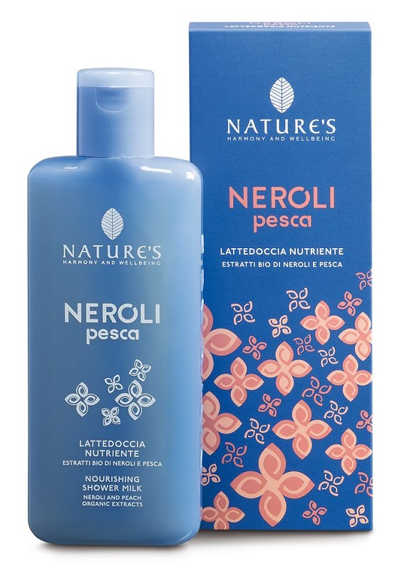 NATURE'S NEROLI E PESCA LATTE DOCCIA NUTRIENTE 200 ML - Newepa Srl