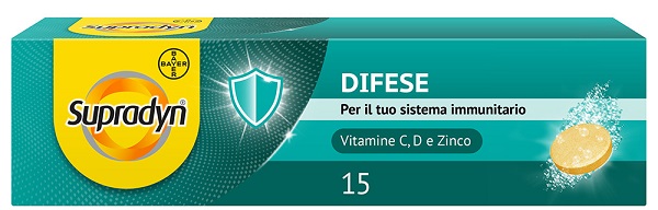 SUPRADYN DIFESE 15 COMPRESSE EFFERVESCENTI - Newepa Srl