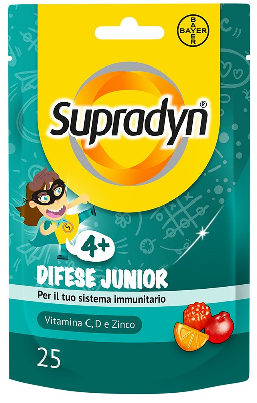 SUPRADYN DIFESE JUNIOR 25 CARAMELLE GOMMOSE - Newepa Srl