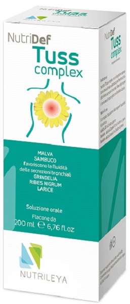 NUTRIDEF TUSS COMPLEX 200 ML - Newepa Srl