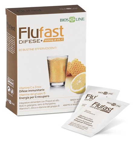 APIX PROPOLI FLUFAST DIFESE+ 20 BUSTINE EFFERVESCENTI BIOSLINE - Newepa Srl