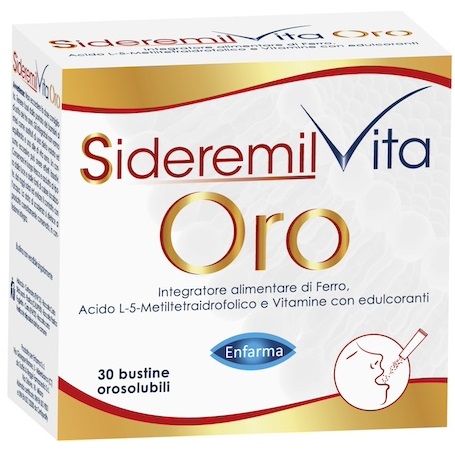 SIDEREMIL VITA ORO 30 BUSTINE - Newepa Srl