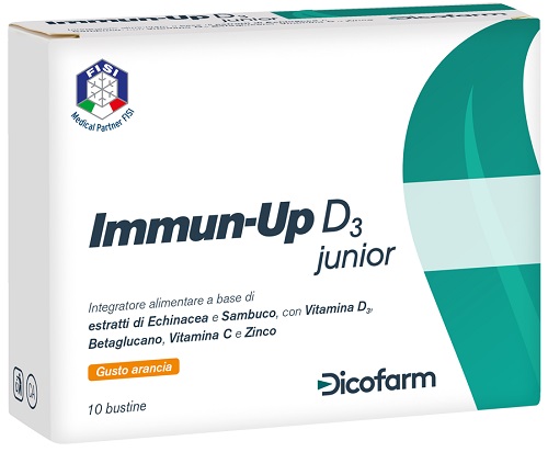 IMMUN UP D3 JUNIOR 10 BUSTINE DA 3 G - Newepa Srl