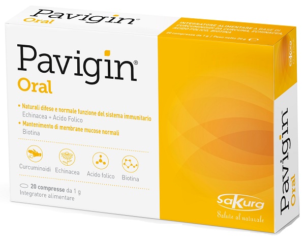 PAVIGIN ORAL 20 COMPRESSE - Newepa Srl