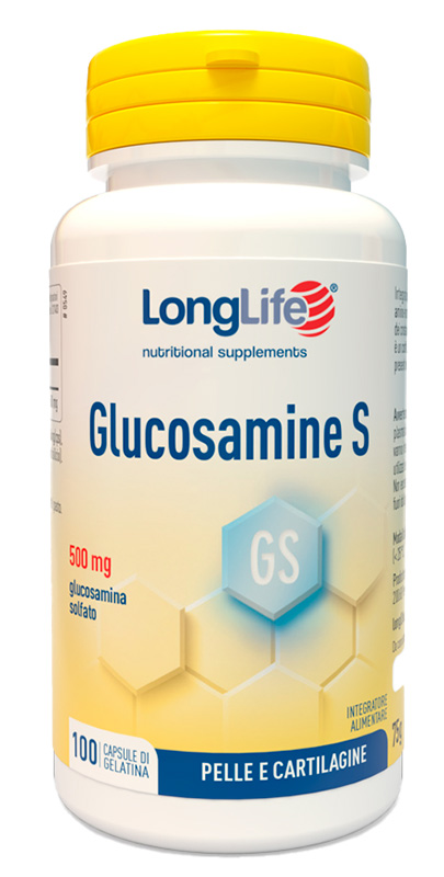 LONGLIFE GLUCOSAMINE S 100 CAPSULE DI GELATINA - Newepa Srl