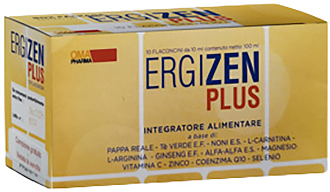 ERGIZEN PLUS INTEGRATORE ENERGIZZANTE 10 FLACONCINI DA 10 ML - Newepa Srl