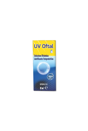 UV OFTAL SOLUZIONE OFTALMICA LUBRIFICANTE FOTOPROTETTIVA 10 ML - Newepa Srl