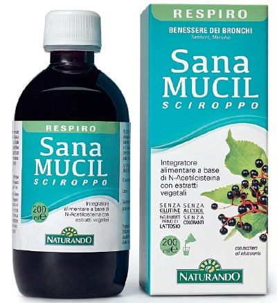 SANAMUCIL SCIROPPO 200 ML - Newepa Srl