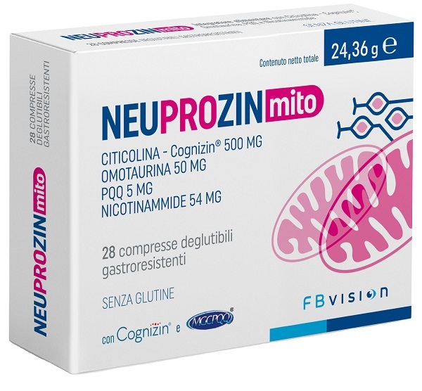NEUPROZIN MITO 28 COMPRESSE GASTRORESISTENTI - Newepa Srl