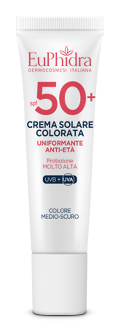 EUPHIDRA KALEIDO CREMA COLORATA MEDIO-SCURO VISO SPF50+ 30 ML - Newepa Srl