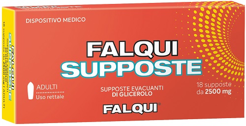 SUPPOSTE FALQUI 18 SUPPOSTE CON GLICERINA 2500MG ADULTI - Newepa Srl