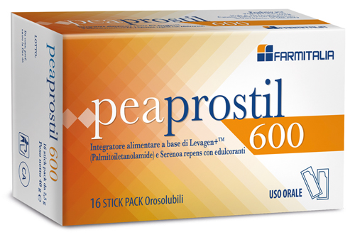 PEAPROSTIL 600 16 STICK PACK OROSOLUBILI - Newepa Srl