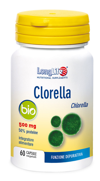LONGLIFE CLORELLA BIO 60 CAPSULE VEGETALI - Newepa Srl