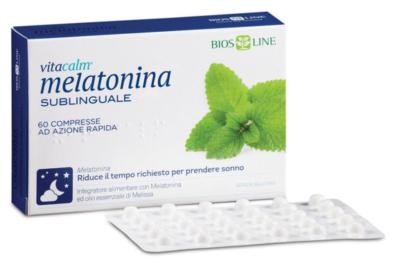 VITACALM MELATONINA 120 COMPRESSE SUBLINGUALI - Newepa Srl