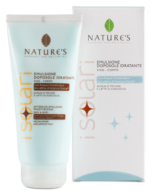 NATURE'S I SOLARI EMULSIONE DOPOSOLE VISO CORPO 400ML EDIZIONE LIMITATA 400 ML - Newepa Srl