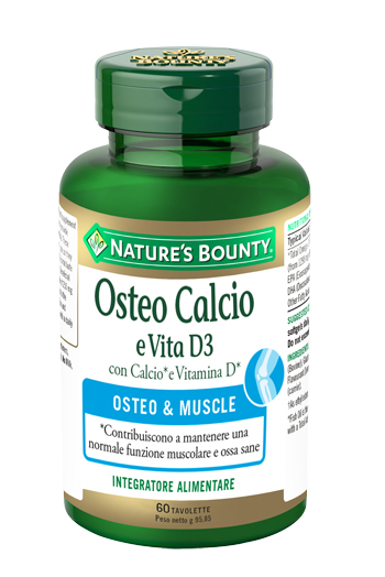 OSTEO CALCIO D3 60 TAVOLETTE - Newepa Srl