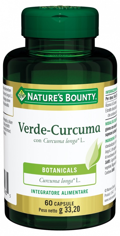 VERDE CURCUMA 60 CAPSULE 33,2 G - Newepa Srl