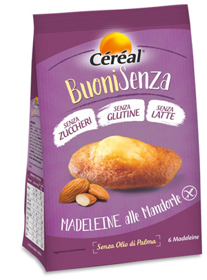 CEREAL BUONISENZA MADELEINE ALLE MANDORLE 180 G - Newepa Srl