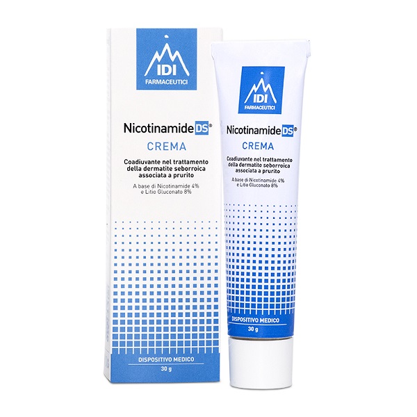 COADIUVANTE DERMATIDE SEBORROICA NICOTINAMIDE DS CREMA 30 G - Newepa Srl