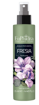 EUPHIDRA ACQUA PROFUMATA FRESIA IN FLACONE CON ETICHETTA POMPA SPRAY - Newepa Srl
