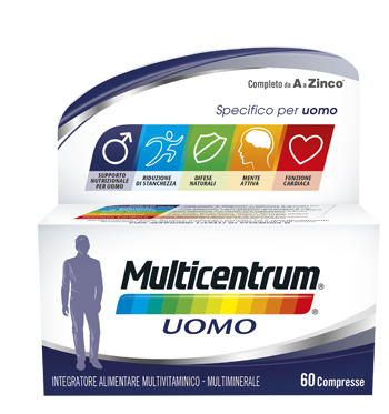 MULTICENTRUM UOMO 60 COMPRESSE - Newepa Srl