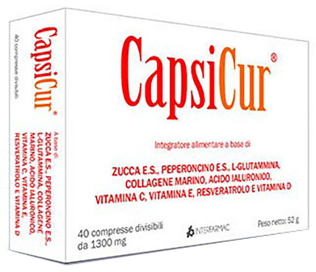 CAPSICUR 40 COMPRESSE - Newepa Srl