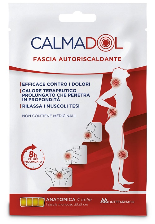 CALMADOL FASCIA AUTORISCALDANTE LOMBARE 1 PEZZO - Newepa Srl