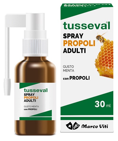 TUSSEVAL GOLA PROPOLI SPRAY PER ADULTI 30 ML - Newepa Srl
