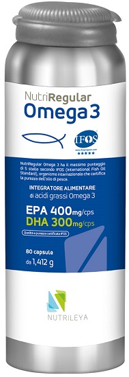 NUTRIREGULAR OMEGA 3 80 CAPSULE - Newepa Srl