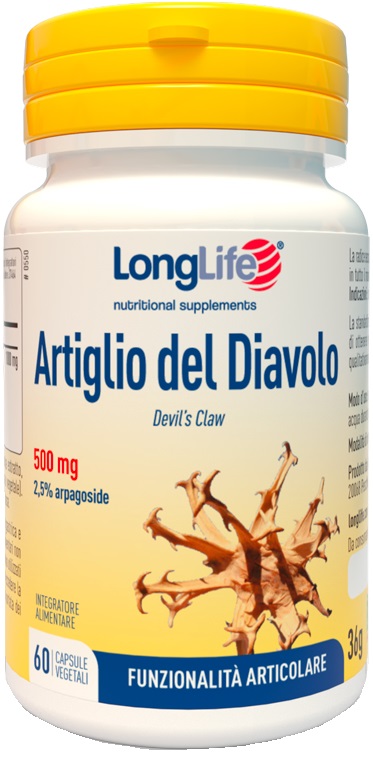 LONGLIFE ARTIGLIO DEL DIAVOLO 2% 60 CAPSULE - Newepa Srl
