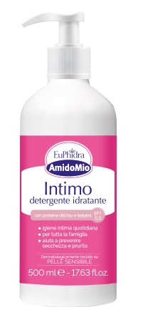 EUPHIDRA AMIDOMIO INTIMO DETERGENTE IDRATANTE 500 ML - Newepa Srl