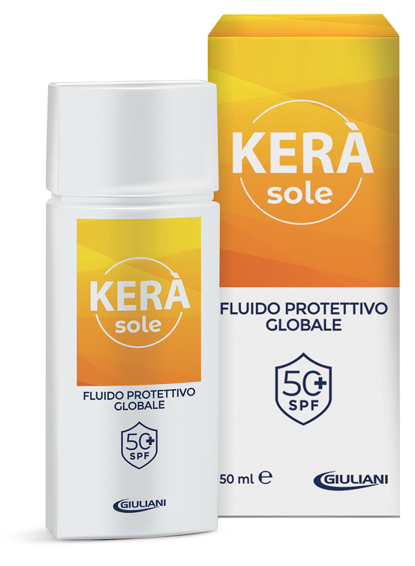KERA' SOLE FLUIDO PROTETTIVO GLOBALE SPF 50+ 50 ML - Newepa Srl