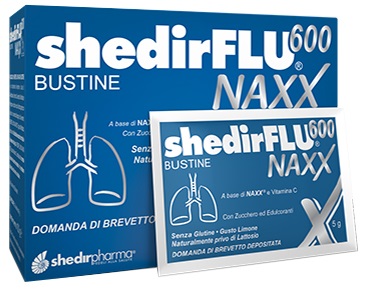 SHEDIRFLU 600 NAXX 20 BUSTINE - Newepa Srl