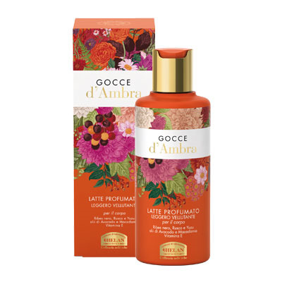 GOCCE D'AMBRA LATTE PROFUMATO 200 ML - Newepa Srl