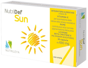NUTRIDEF SUN 30 CAPSULE - Newepa Srl