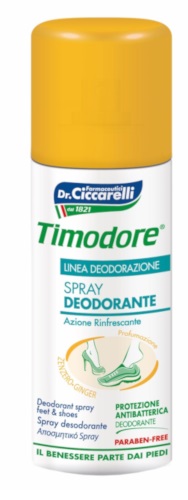 TIMODORE SPRAY DEODORANTE ALLO ZENZERO 150 ML - Newepa Srl