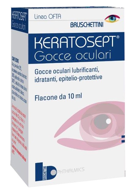 GOCCE OCULARI KERATOSEPT 10 ML - Newepa Srl