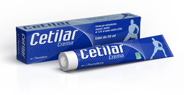 CETILAR CREMA PER ARTICOLAZIONI MUSCOLI E TENDINI 50 ML - Newepa Srl