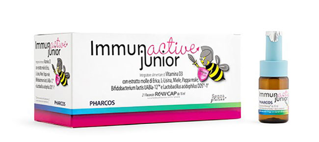 IMMUNACTIVE JUNIOR PHARCOS 21 FIALE 10 ML - Newepa Srl