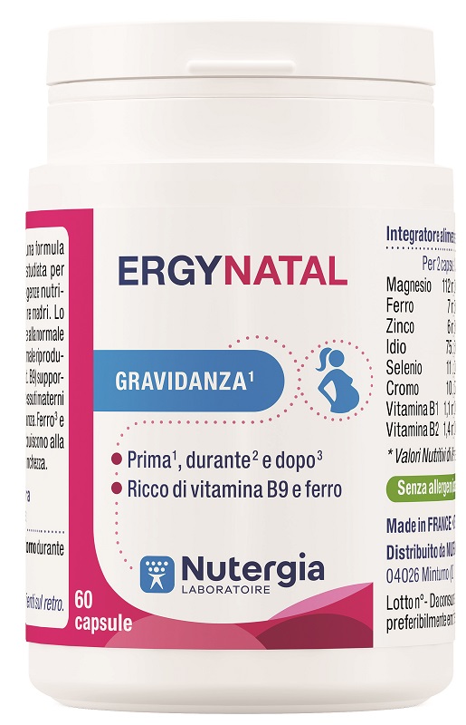 ERGYNATAL 60 CAPSULE DA 450 MG - Newepa Srl