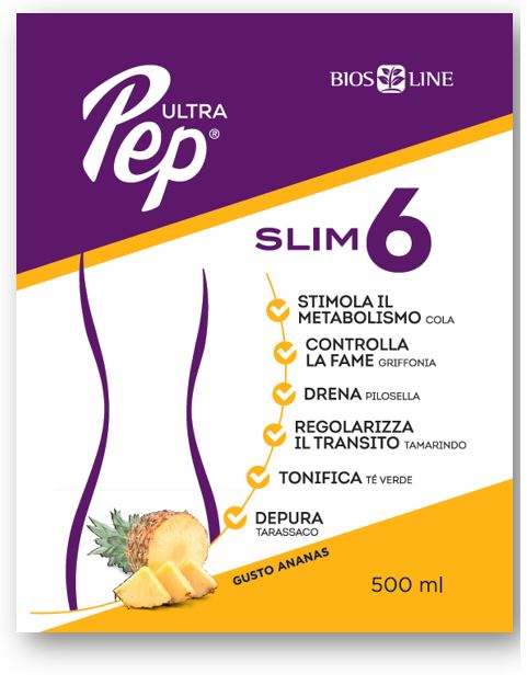 ULTRA PEP SLIM 6 ANANAS 500 ML - Newepa Srl