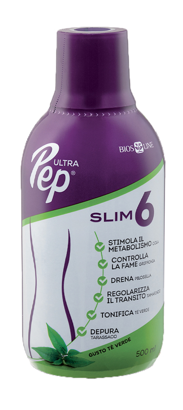 ULTRA PEP SLIM 6 TE' VERDE 500 ML BIOSLINE - Newepa Srl