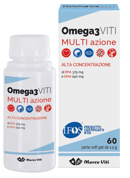 VITI OMEGA 3 MULTIAZIONE 60 PERLE PROMO - Newepa Srl