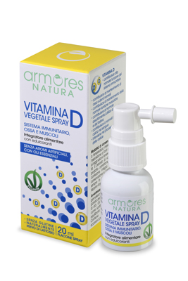 ARMORES NATURA VITAMINA D VEGETALE SPRAY 20 ML - Newepa Srl